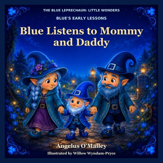 Cover of Blue Listens to Mommy and Daddy