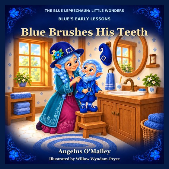 Cover of Blue Brushes His Teeth