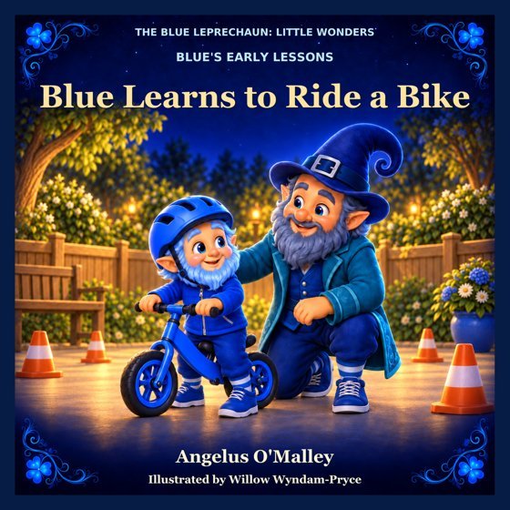 Cover of Blue Learns to Ride a Bike