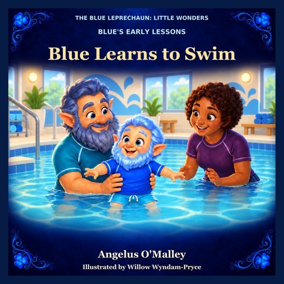 Cover of Blue Learns to Swim