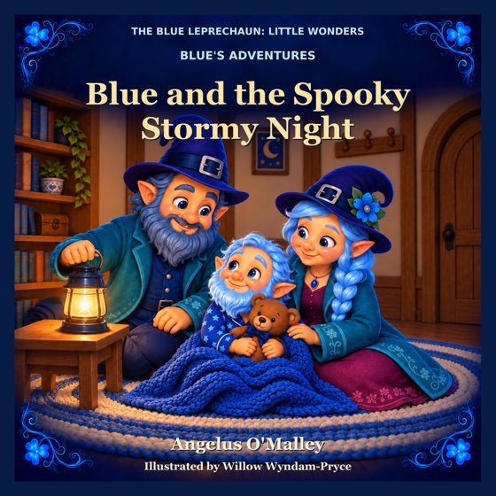 Cover of Blue and the Spooky Stormy Night