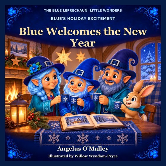 Cover of Blue Welcomes the New Year