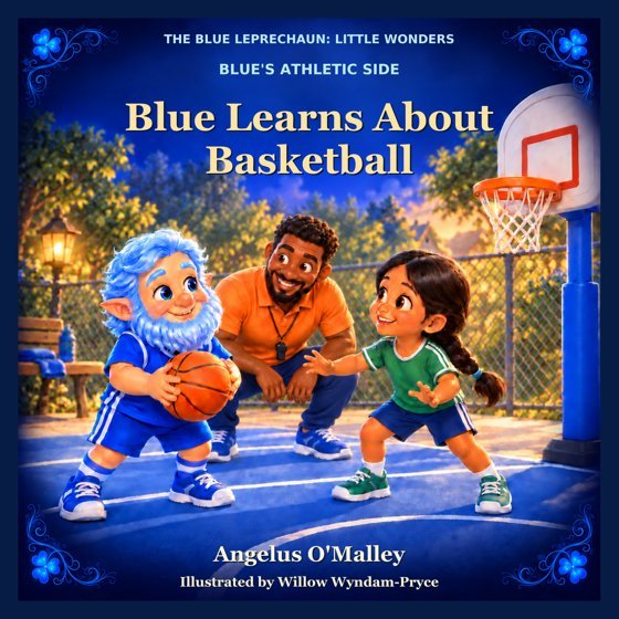 Cover of Blue Learns About Basketball