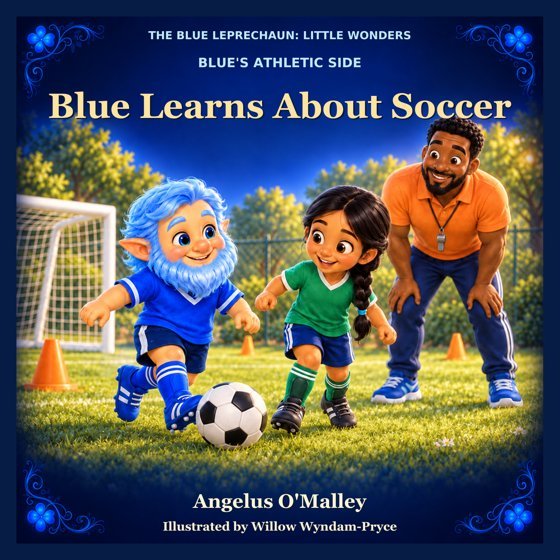 Cover of Blue Learns About Soccer