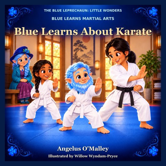 Cover of Blue Learns About Karate