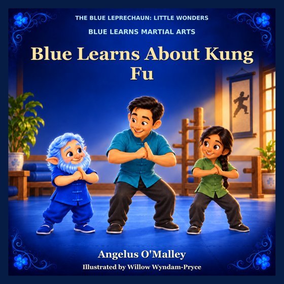 Cover of Blue Learns About Kung Fu