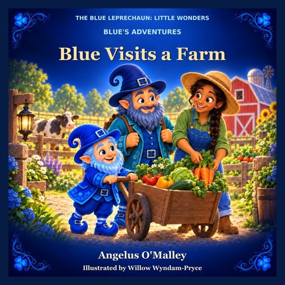 Cover of Blue Visits a Farm