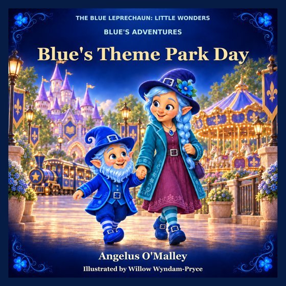 Cover of Blue's Theme Park Day