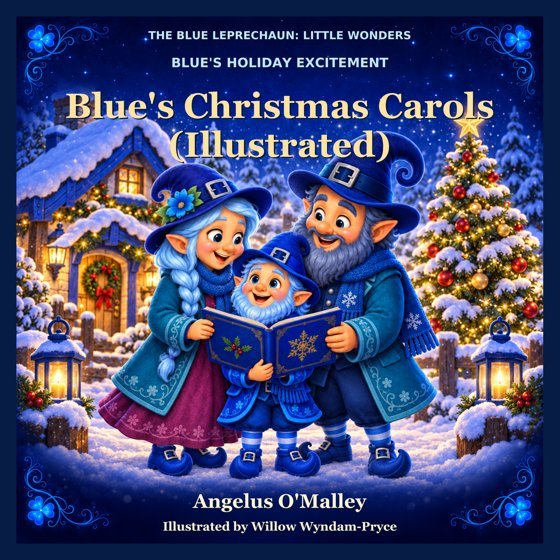 Cover of Blue's Christmas Carols (Illustrated)